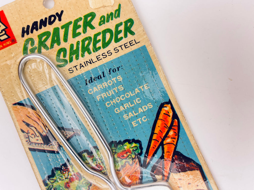Product image for 'vintage kitchen king metal grater shredder utensil made in japan new old stock nos' (view 7ef99d)