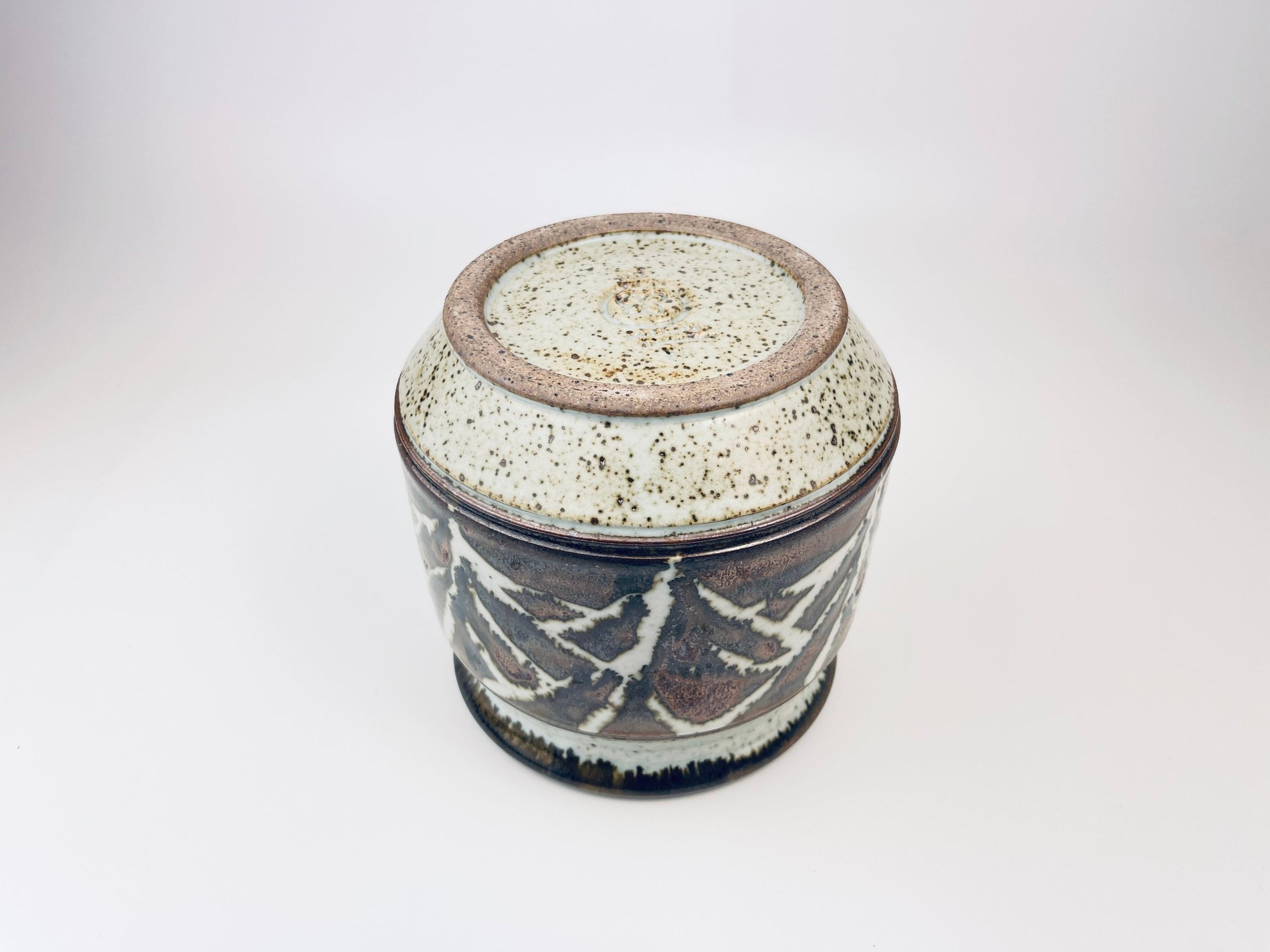 Product image for 'vintage glazed stoneware indoor planter melling pottery north vancouver made in canada' (view 0f777f)