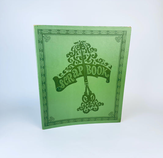 Product image for 'vintage oversized green scrapbook new old stock nos' (view 02a419)