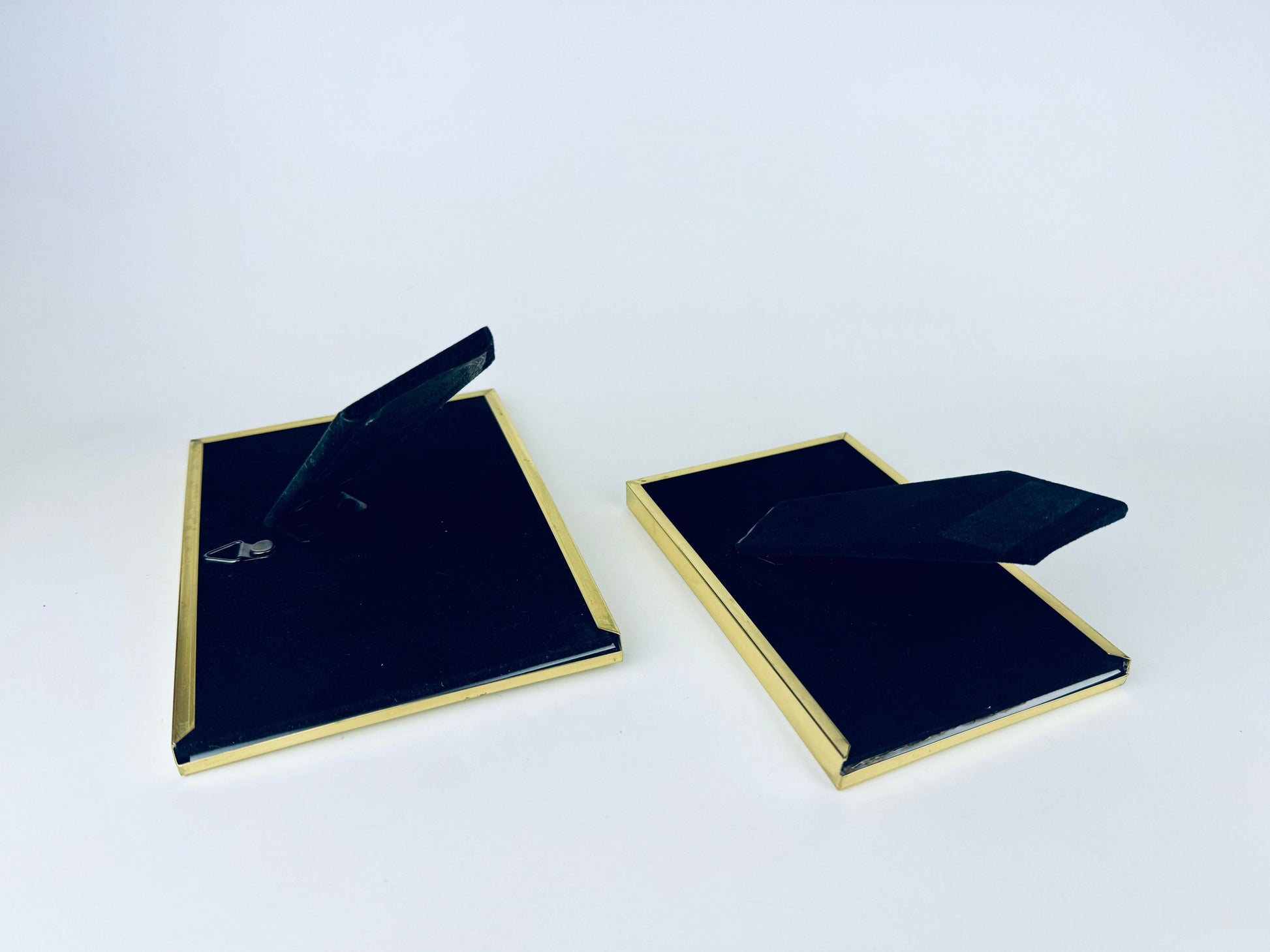 Product image for 'vintage solid brass gold tabletop picture frames 4 x 6 sold separately' (view f85745)