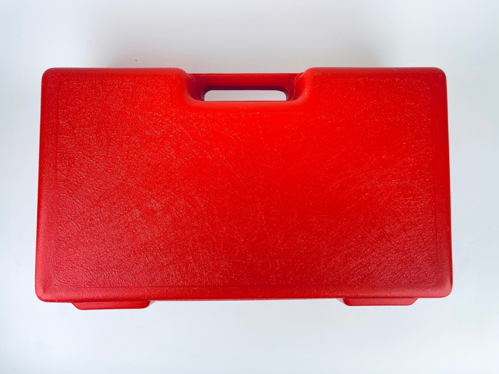 Product image for 'vintage red plastic lego storage carrying box made in usa' (view 5a3190)