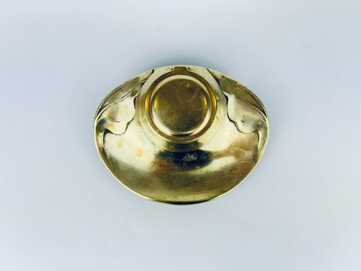 Product image for 'vintage antique geschutzt real bronce depose brass inkwell made in germany attractive aged metal patina' (view 67b589)
