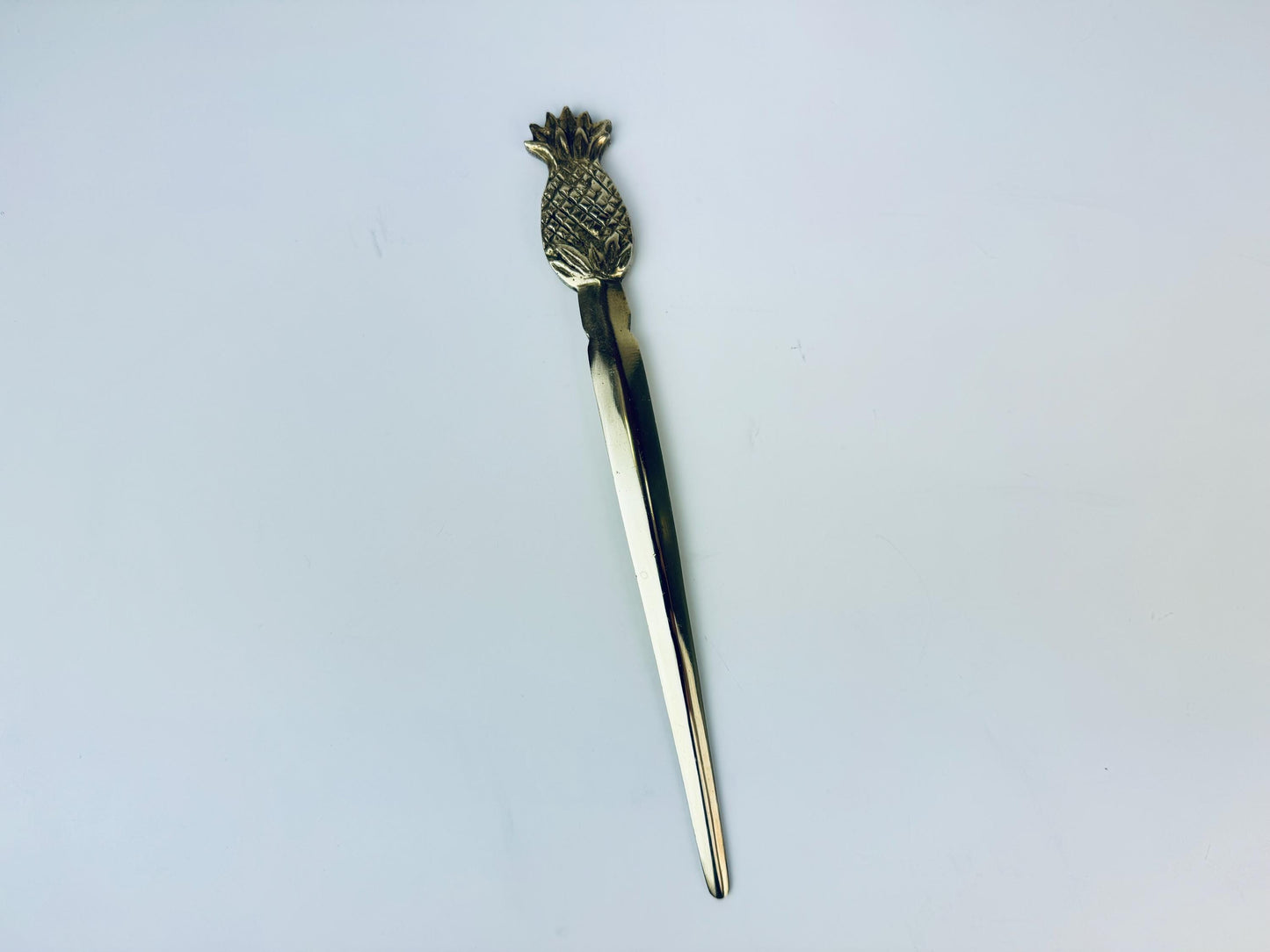 Product image for 'vintage solid brass pineapple music note letter opener sold separately' (view db6056)