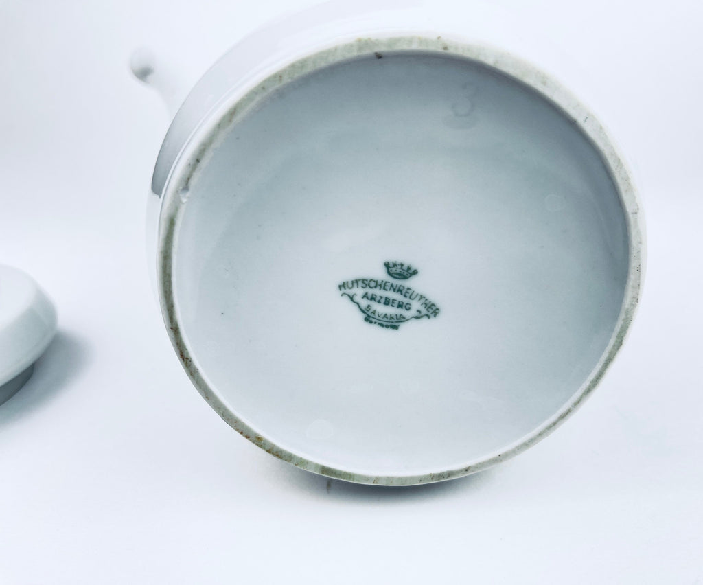 Product image for 'vintage floral pattern tea kettle pot hutschenreuther arzberg bavaria made in germany' (view cf2fc3)