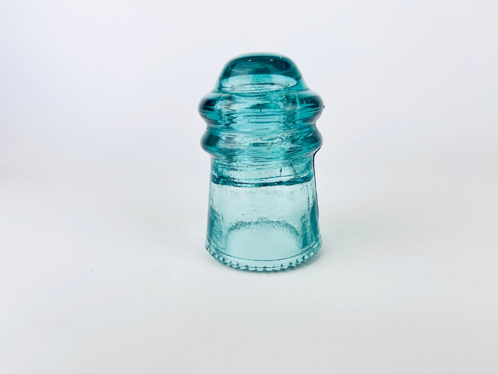 Product image for 'vintage hemingray aqua marine glass insulator glass paperweight' (view 92e3ab)