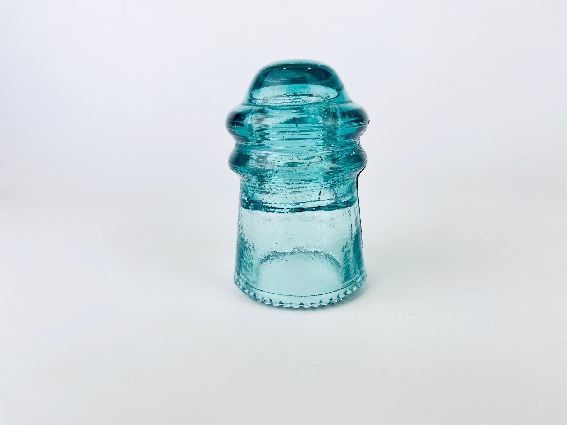 Product image for 'vintage hemingray aqua marine glass insulator glass paperweight' (view 92e3ab)