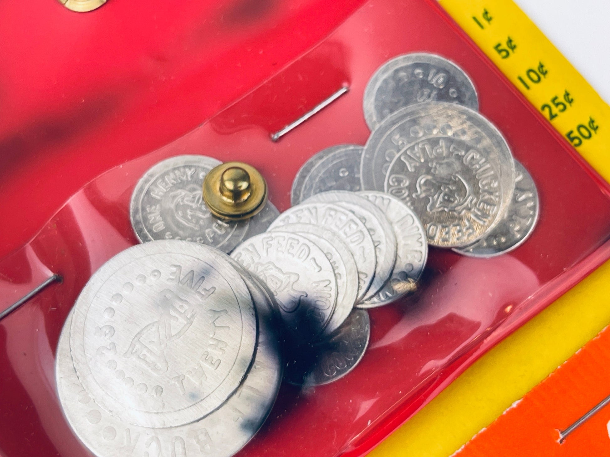Product image for 'vintage mint o money play pretend money big dough for small fry made in usa new old stock nos' (view 228202)