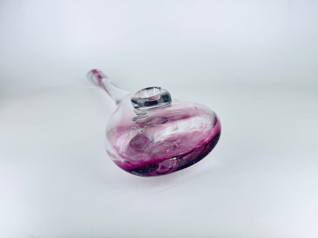 Product image for 'vintage kreativ rocno delo pink bubble crystal vase handmade in rogaska' (view 529429)