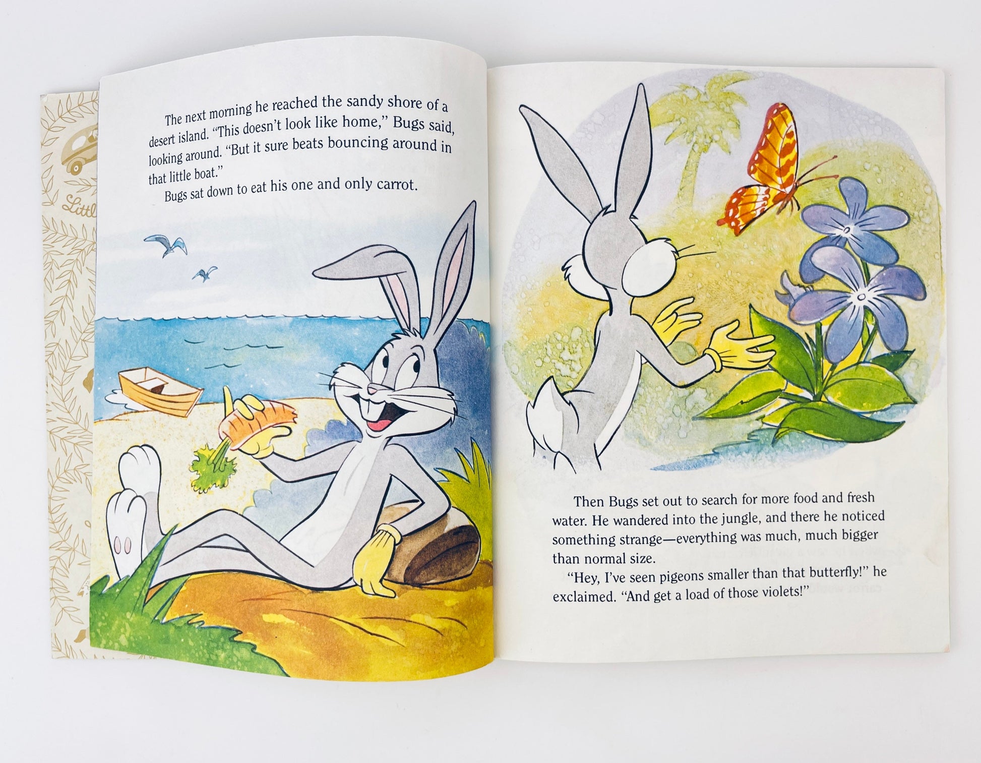 Product image for 'vintage bugs bunny book a little golden book hardcover book' (view 26853b)