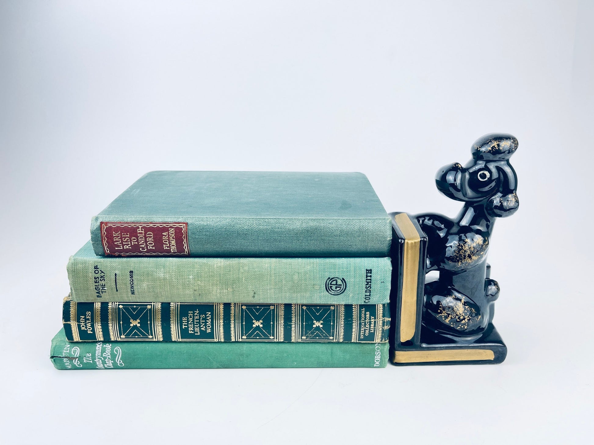 Product image for 'vintage kitsch poodle bookend pen pencil holder made in japan' (view b4ac91)