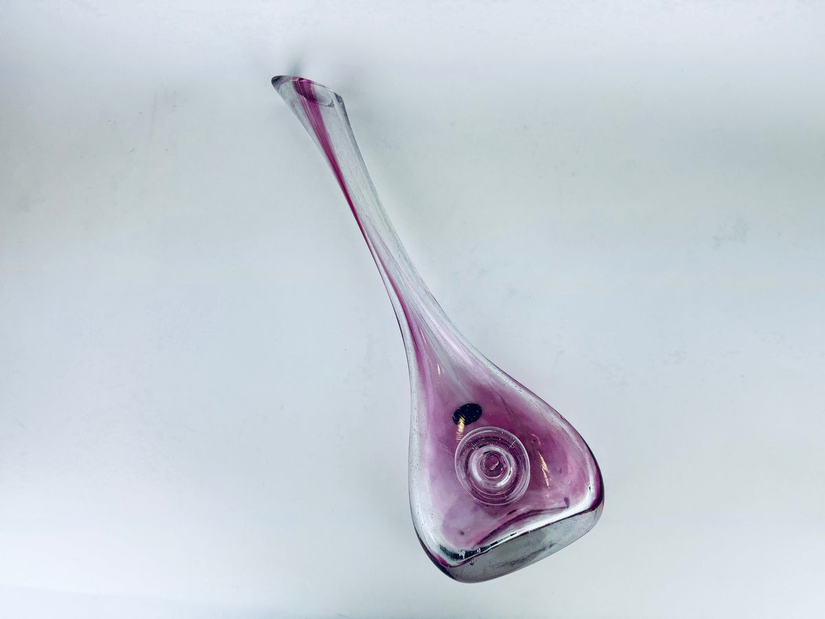 Product image for 'vintage kreativ rocno delo pink bubble crystal vase handmade in rogaska' (view 58f6e3)