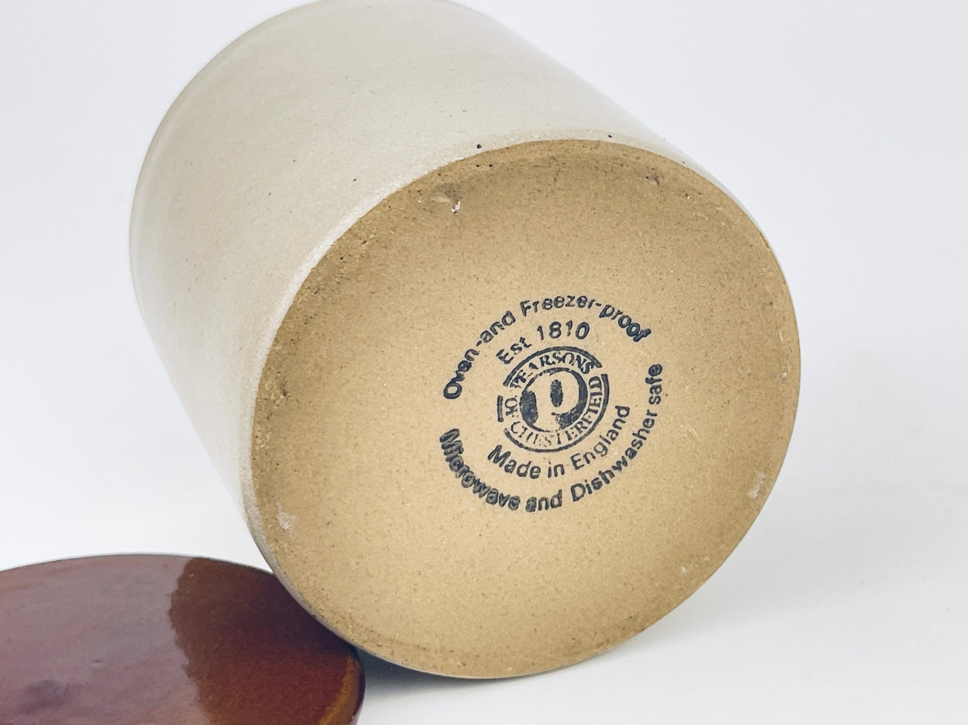 Product image for 'vintage pearsons of chesterfield stoneware jar timeless british craftsmanship' (view 108dc7)