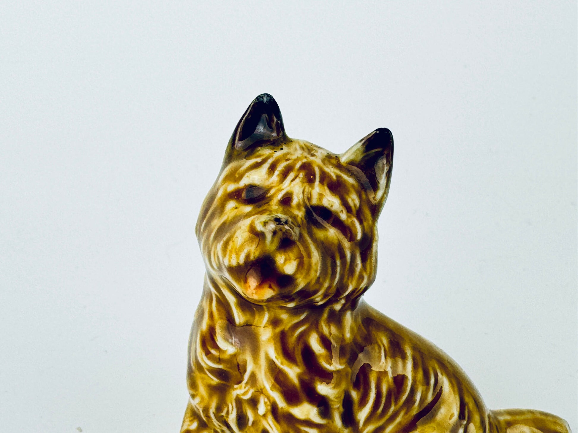 Product image for 'vintage wade whoppa porcelain cairn dog figurine made in england' (view f7cec0)