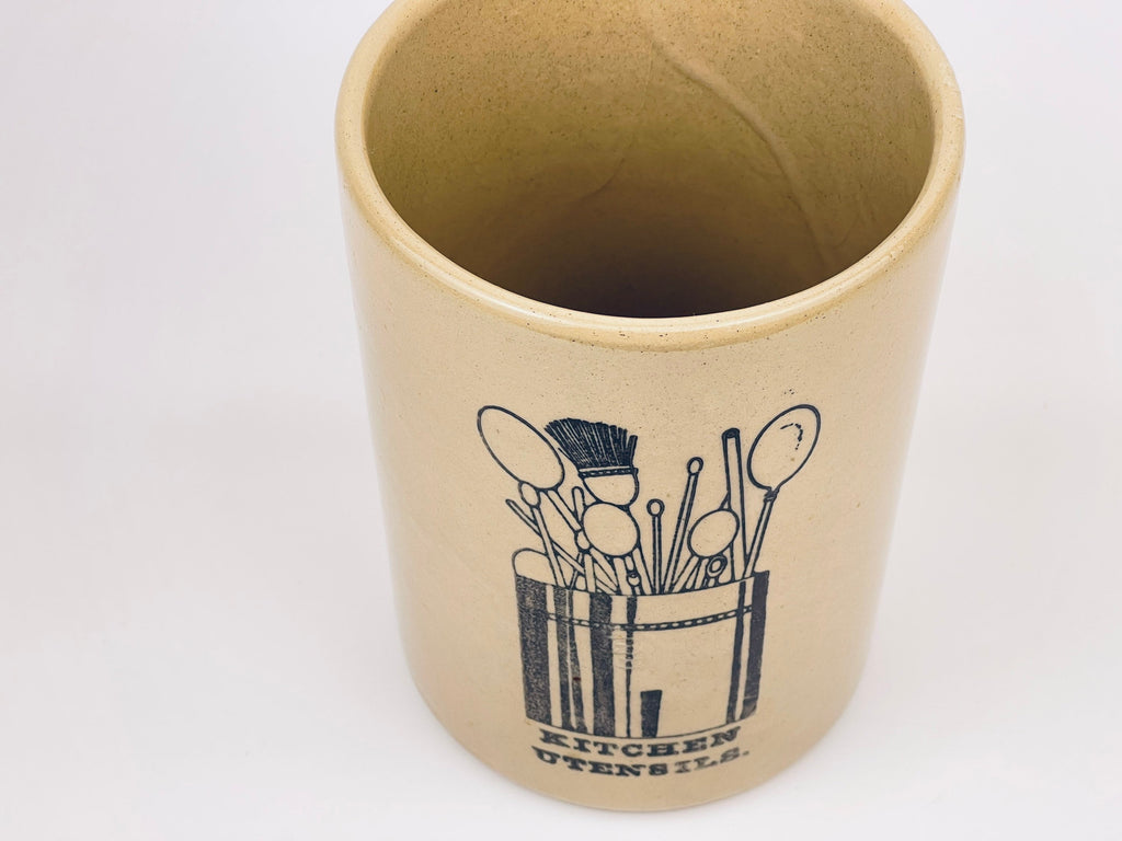 Product image for 'vintage stoneware kitchen utensils countertop container pearsons of chesterfield 1810 made in england' (view 74fe80)