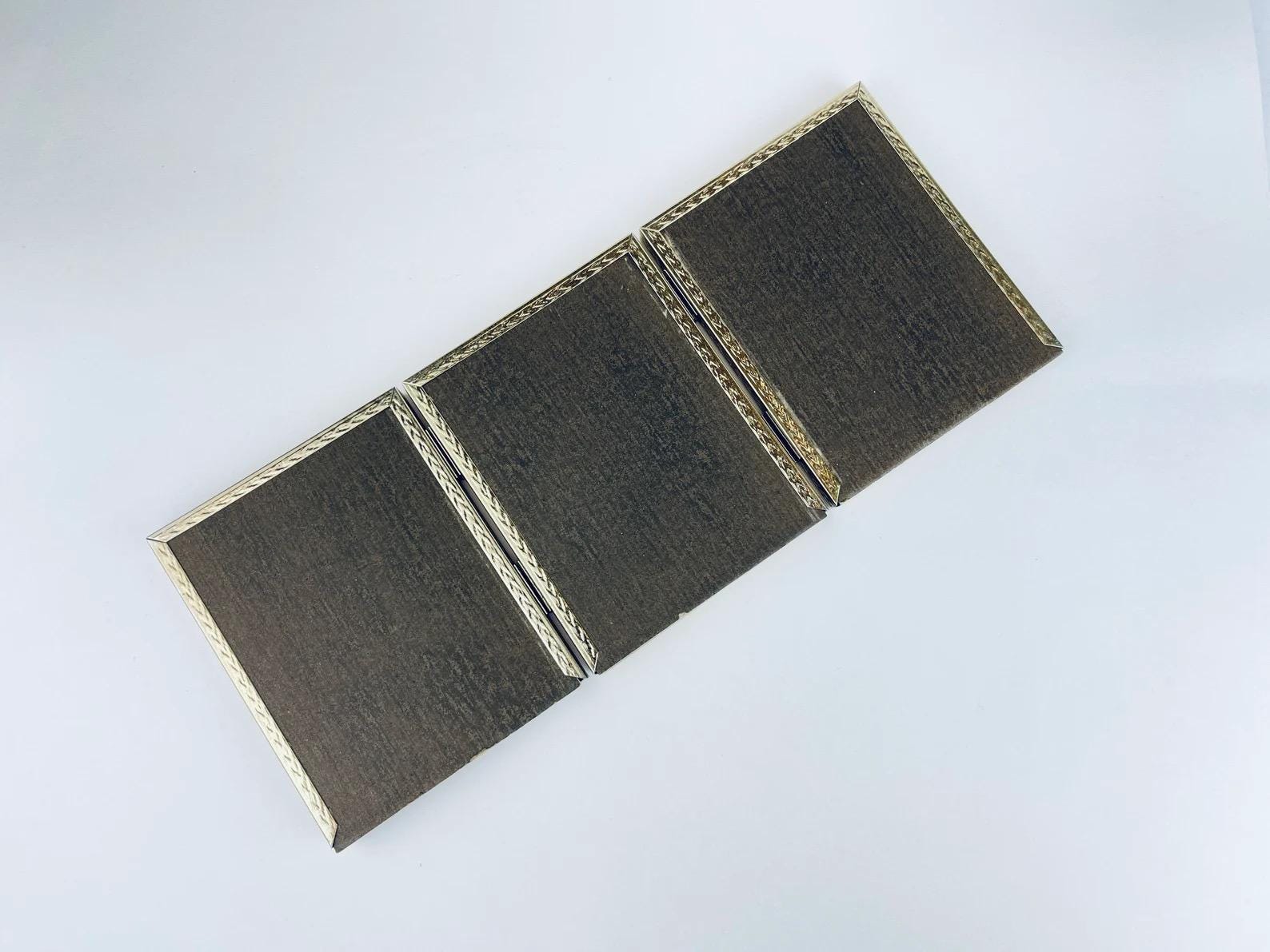 Product image for 'vintage gold tabletop picture frame book set of three 4 x 5 sets sold separately' (view 6af9e0)