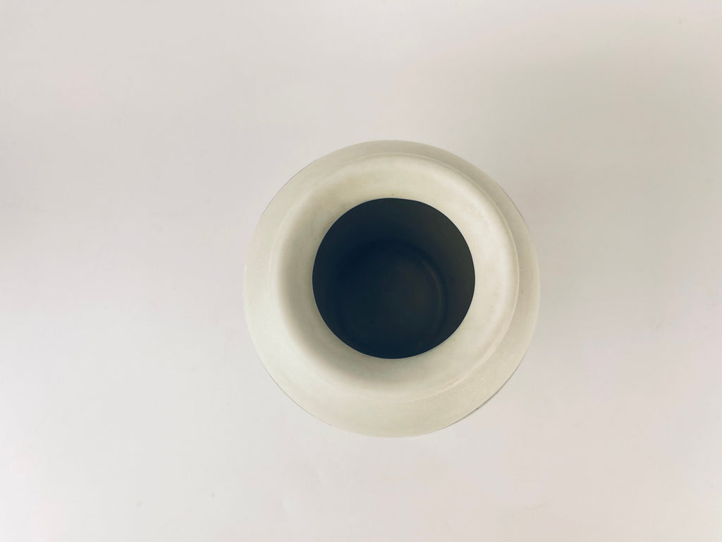 Product image for 'vintage handpainted grey swirl ceramic vase otagiri made in japan' (view 8cb46c)