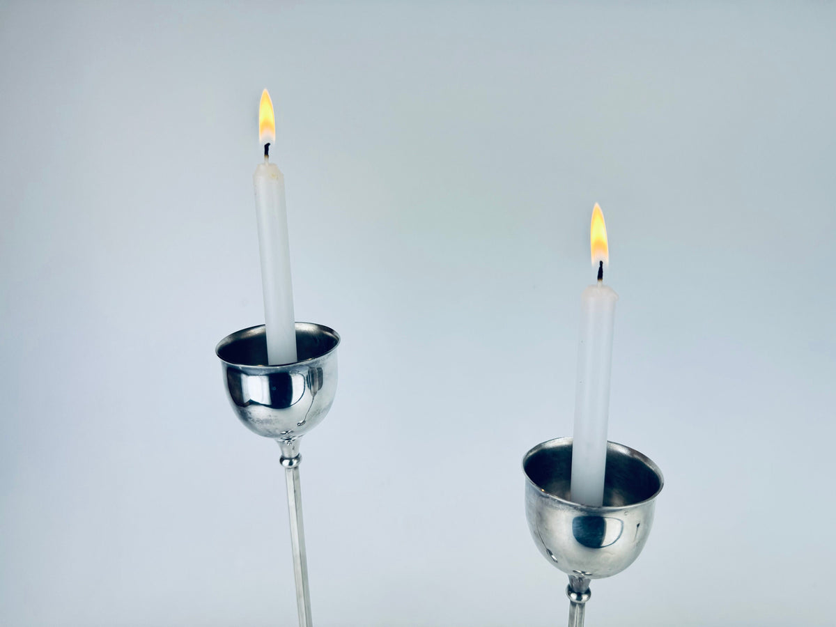 Product image for 'vintage silver plated italy quality wa mini small candlestick holders set of two 2' (view 97805e)
