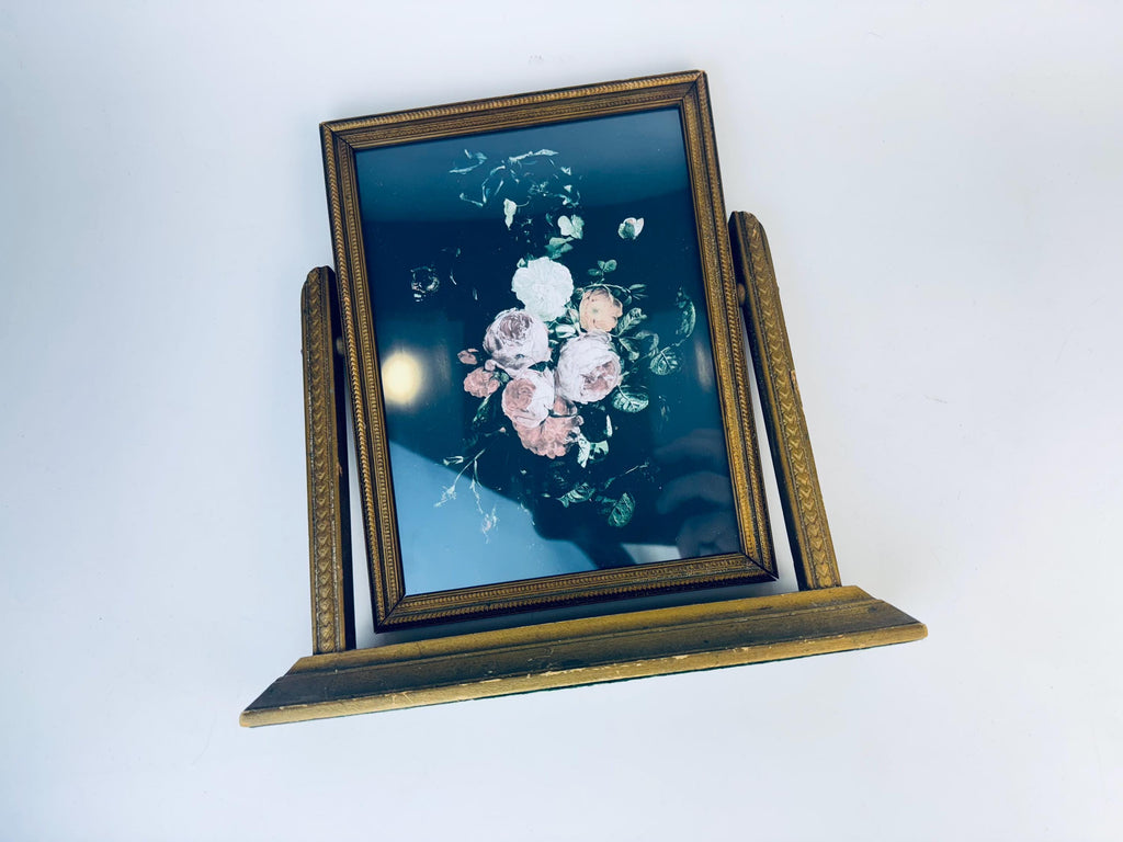 Product image for 'antique gold gilded wood tabletop picture frame 6 x 8 vintage elegance' (view d4c618)