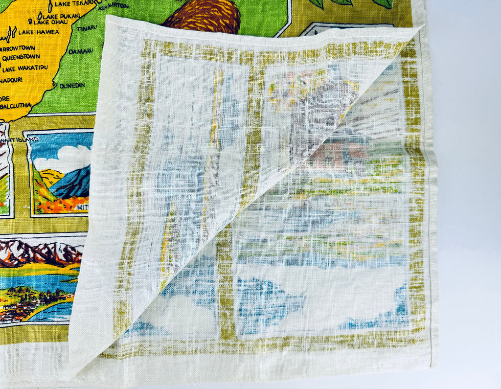 Product image for 'vintage new zealand linen kitchen tea towel new zealand souvenir 1' (view 8d65fb)
