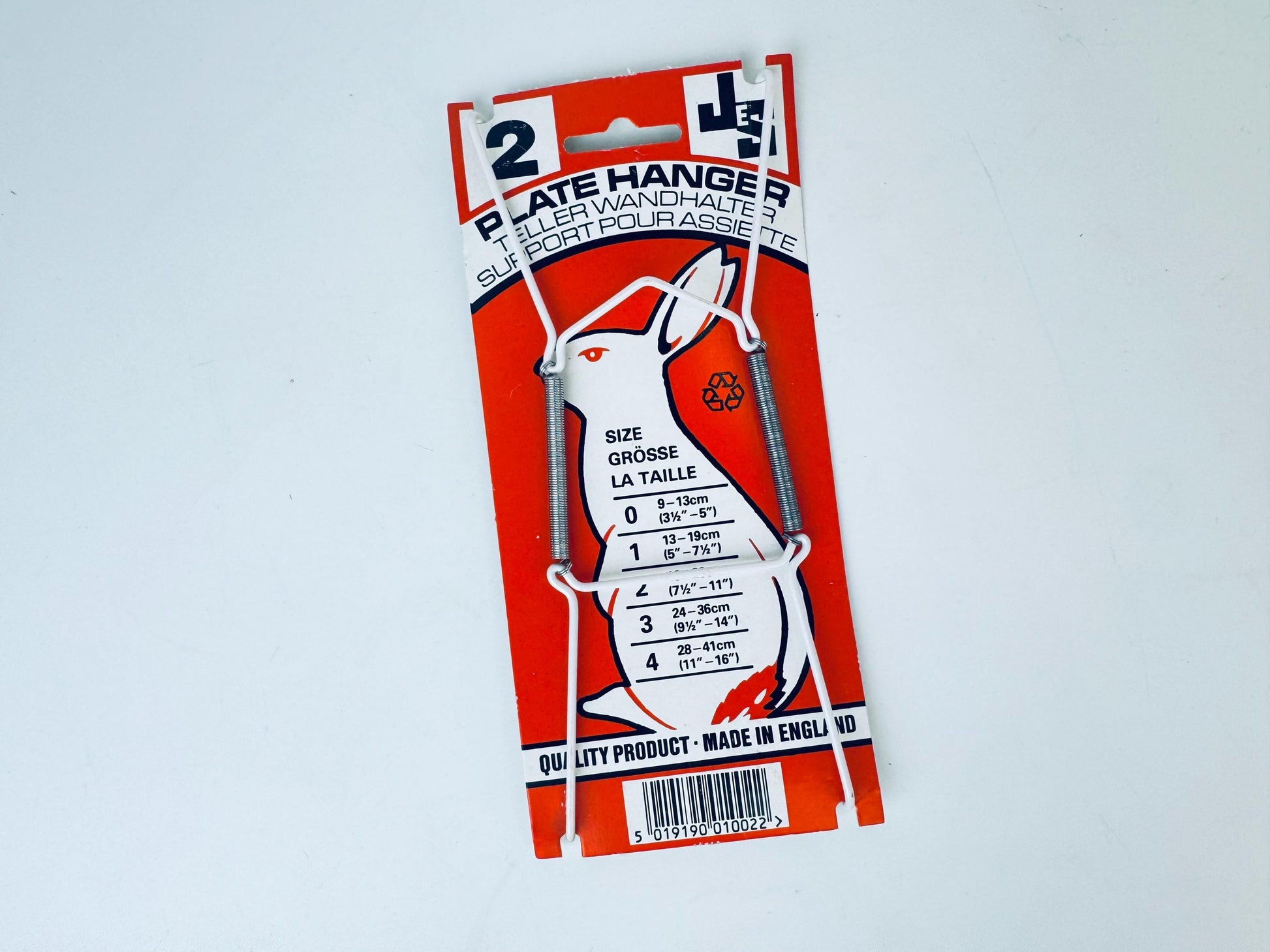 Product image for 'vintage jes plate hanger made in england multiple sizes available sold separately new old stock nos' (view b7ce4d)