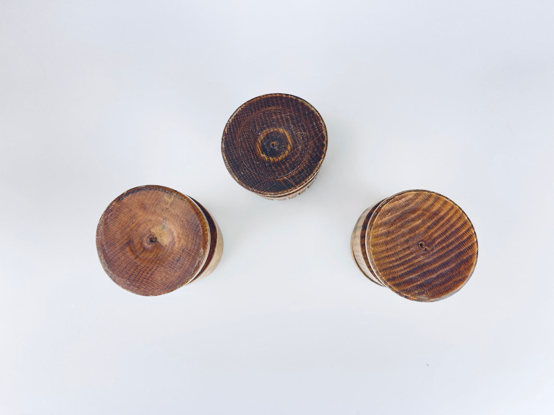 Product image for 'vintage 1970s wood desk organizer set pencil paperclip letter holders' (view 6c9f4a)