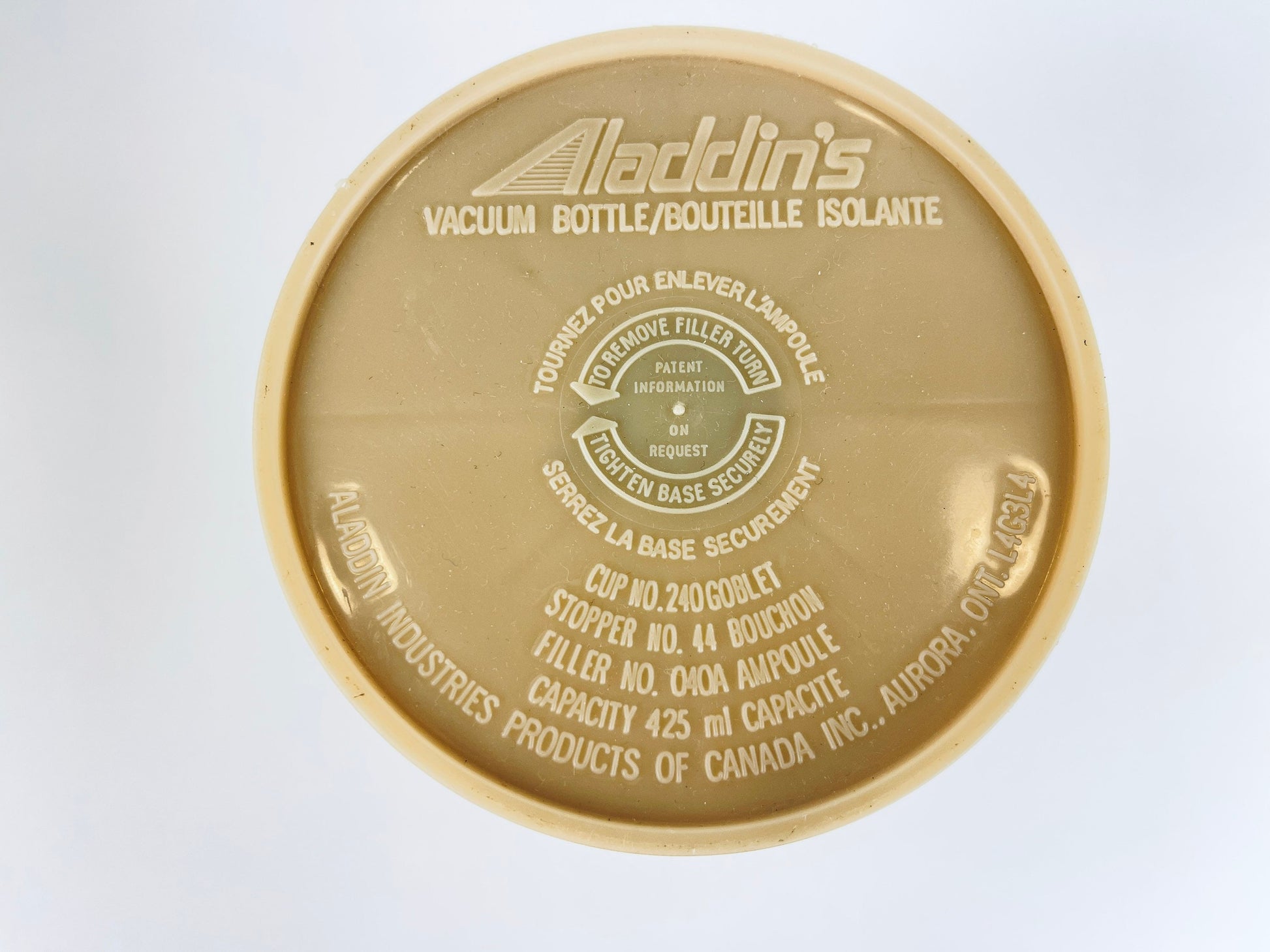 Product image for 'vintage plaid aladdin thermos insulated vacuum sealed jar perfect for camping hiking lunch 425 ml capacity' (view b2b0f0)