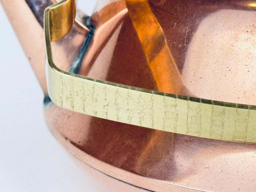 Product image for 'vintage dutch copper brass teapot kettle made in holland by kdm holland' (view 24ec2a)