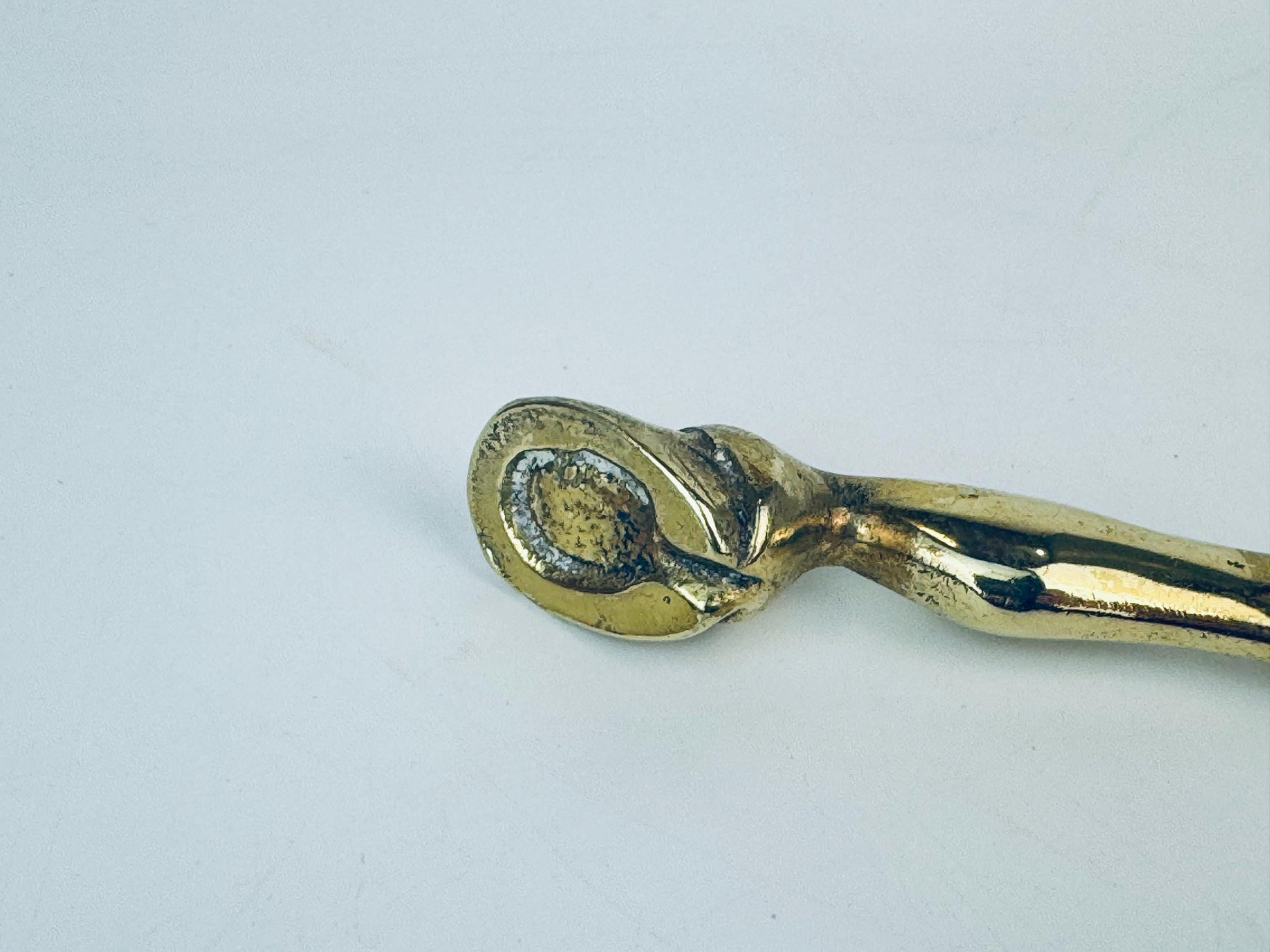 Product image for 'vintage solid brass horse hoof letter opener equestrian elegance' (view 23e103)