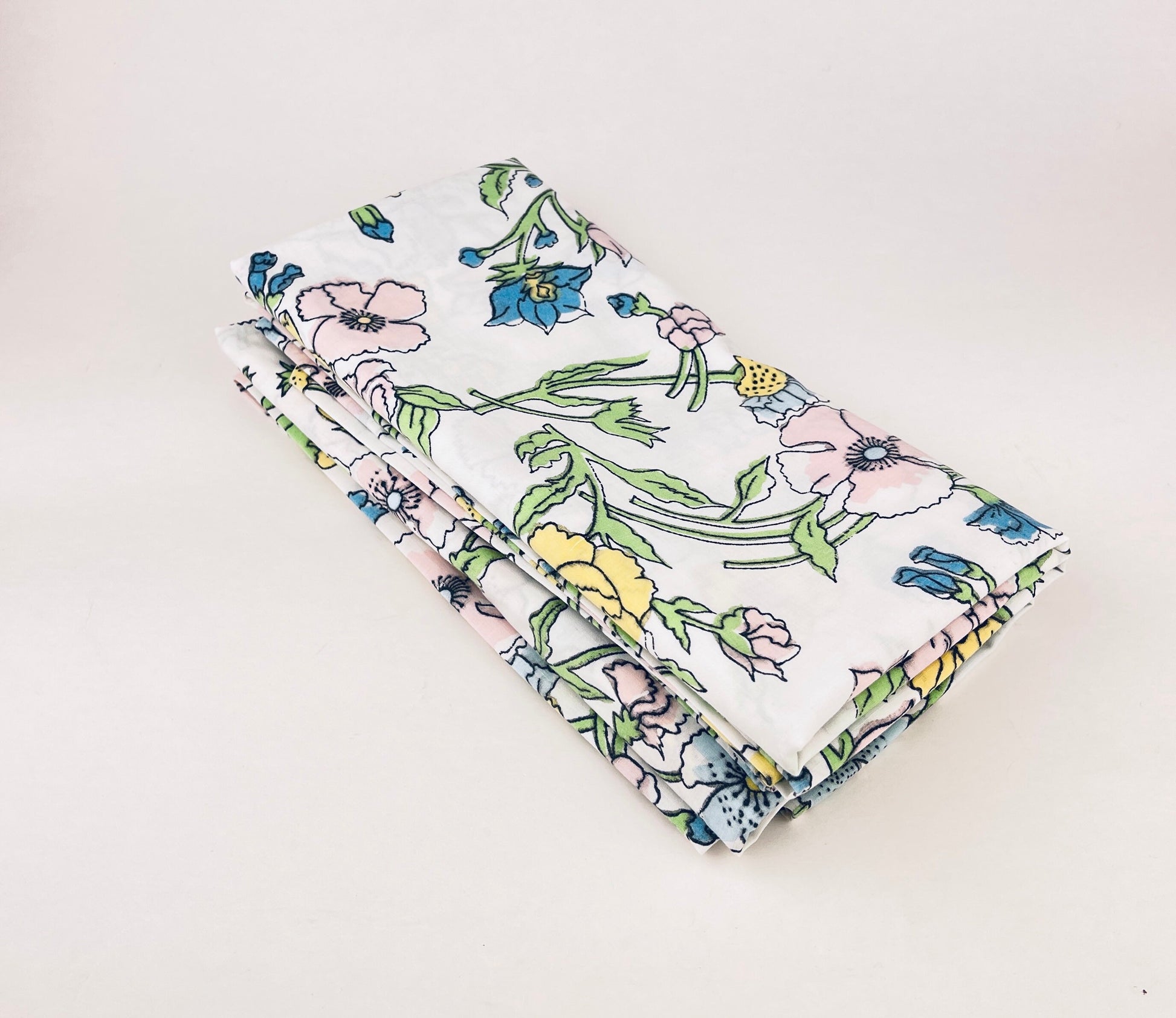 Product image for 'vintage spring mills king pillow cases perma prest sears roebuck co set of two 2 50 50 cotton polyester blend made in usa' (view 1afe76)