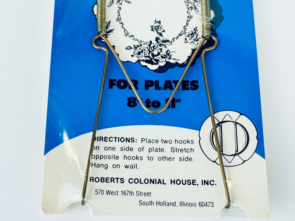 Product image for 'vintage priscilla gold metal plate hanger new old stock nos sold separately' (view c027da)