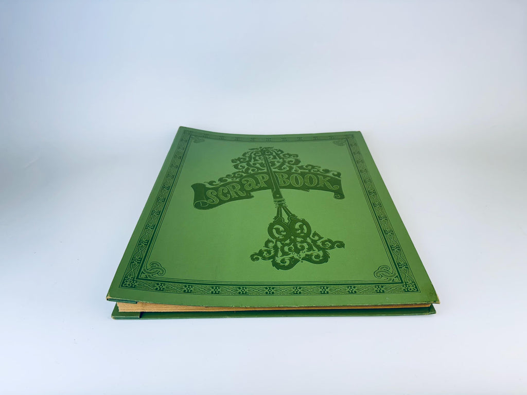 Product image for 'vintage oversized green scrapbook new old stock nos' (view b37684)