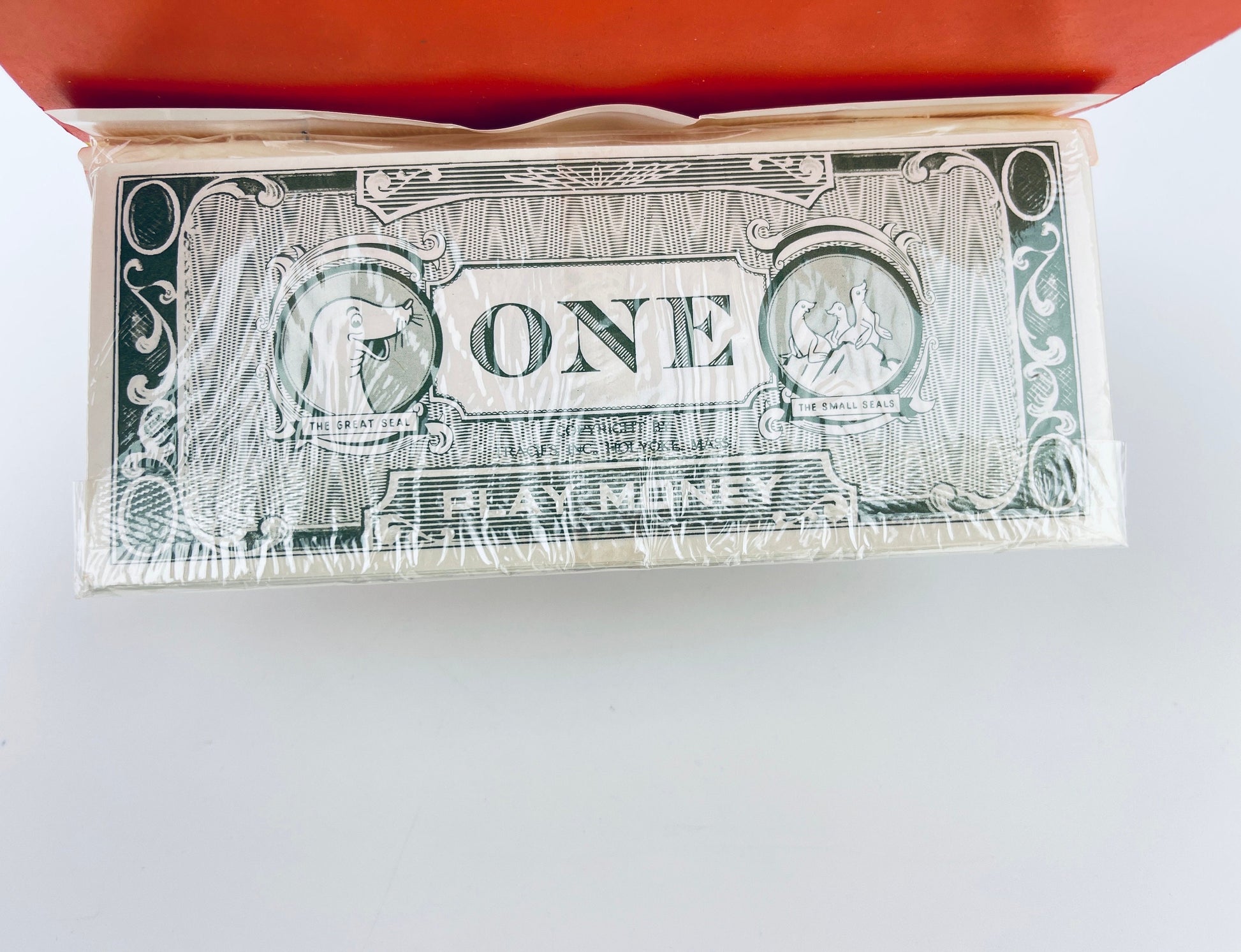 Product image for 'vintage mint o money play pretend money big dough for small fry made in usa new old stock nos' (view aaf94e)