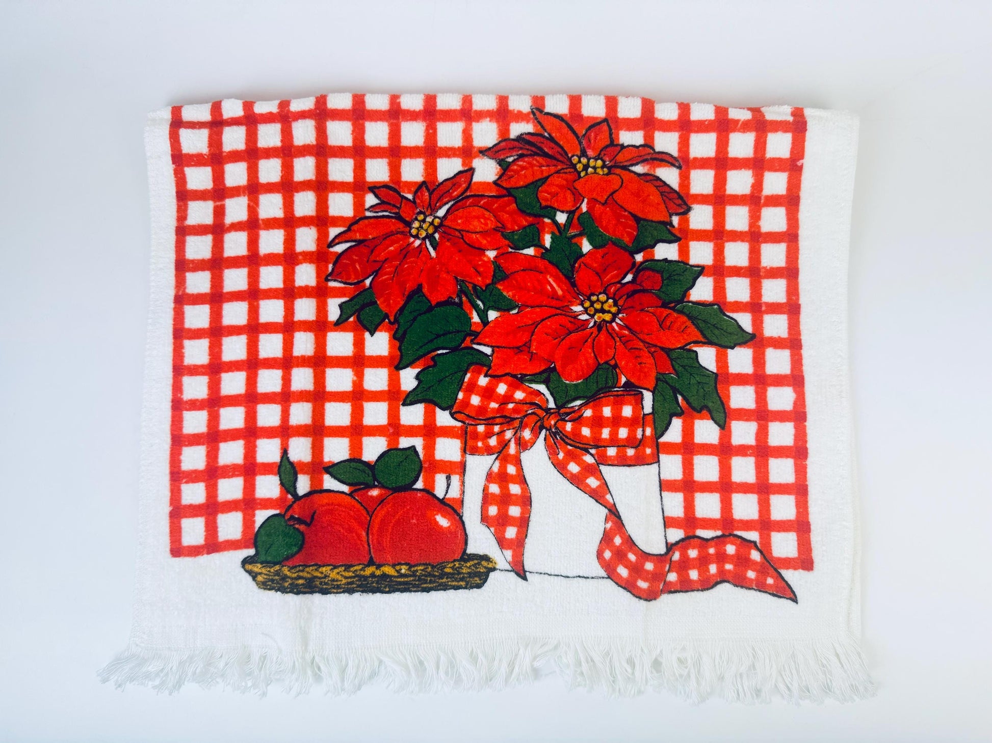 Product image for 'vintage christmas fringe hand towels new old stock nos sold separately' (view 09e66c)