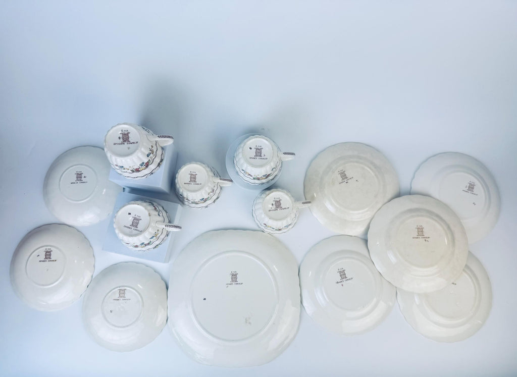 Product image for 'vintage copeland spode cowslip pattern platter saucer cup made in england sold separately' (view 418b13)