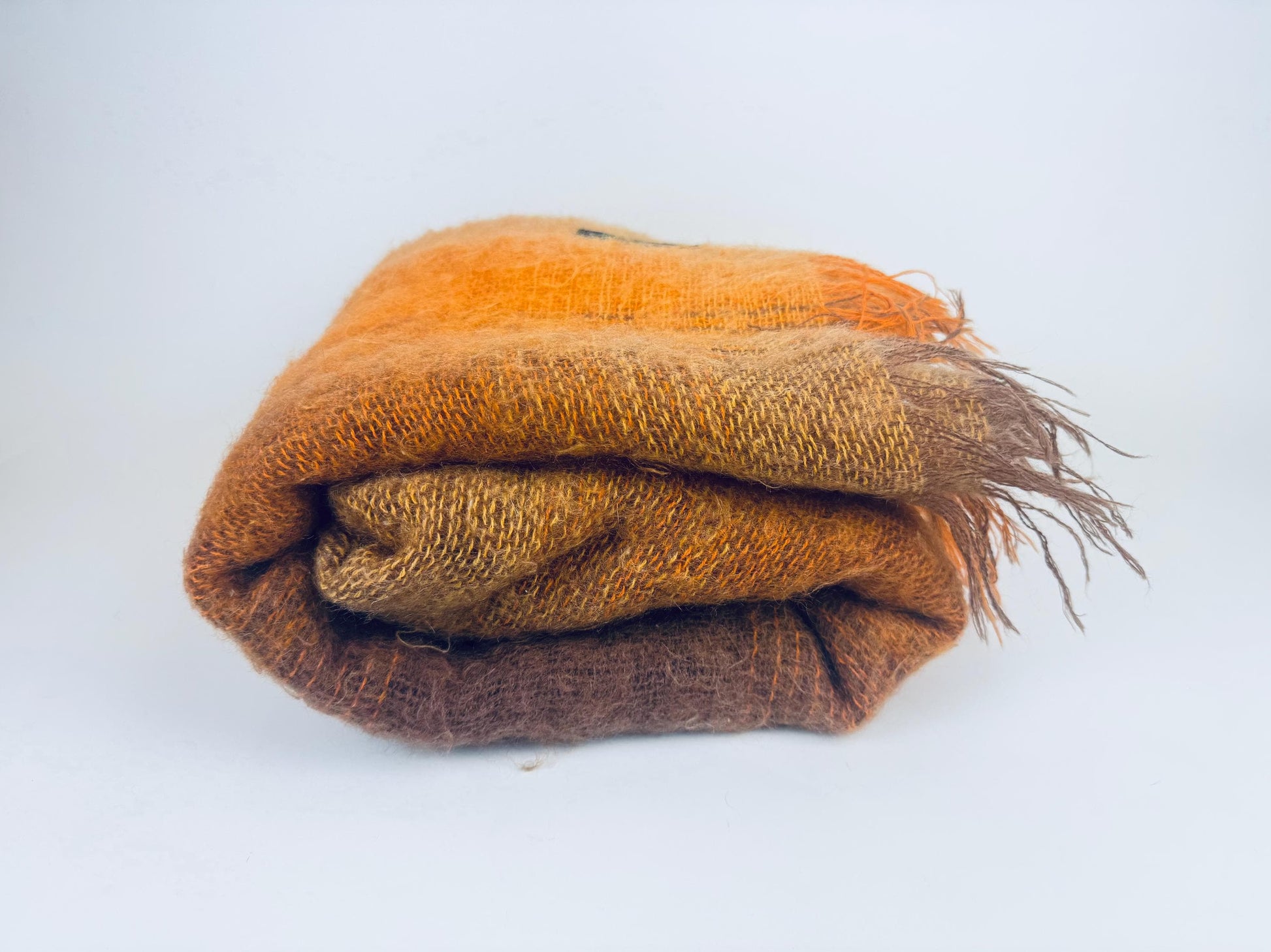 Product image for 'vintage sports rug mohair wool fringe blanket rug made in scotland for eatons' (view 6189e3)