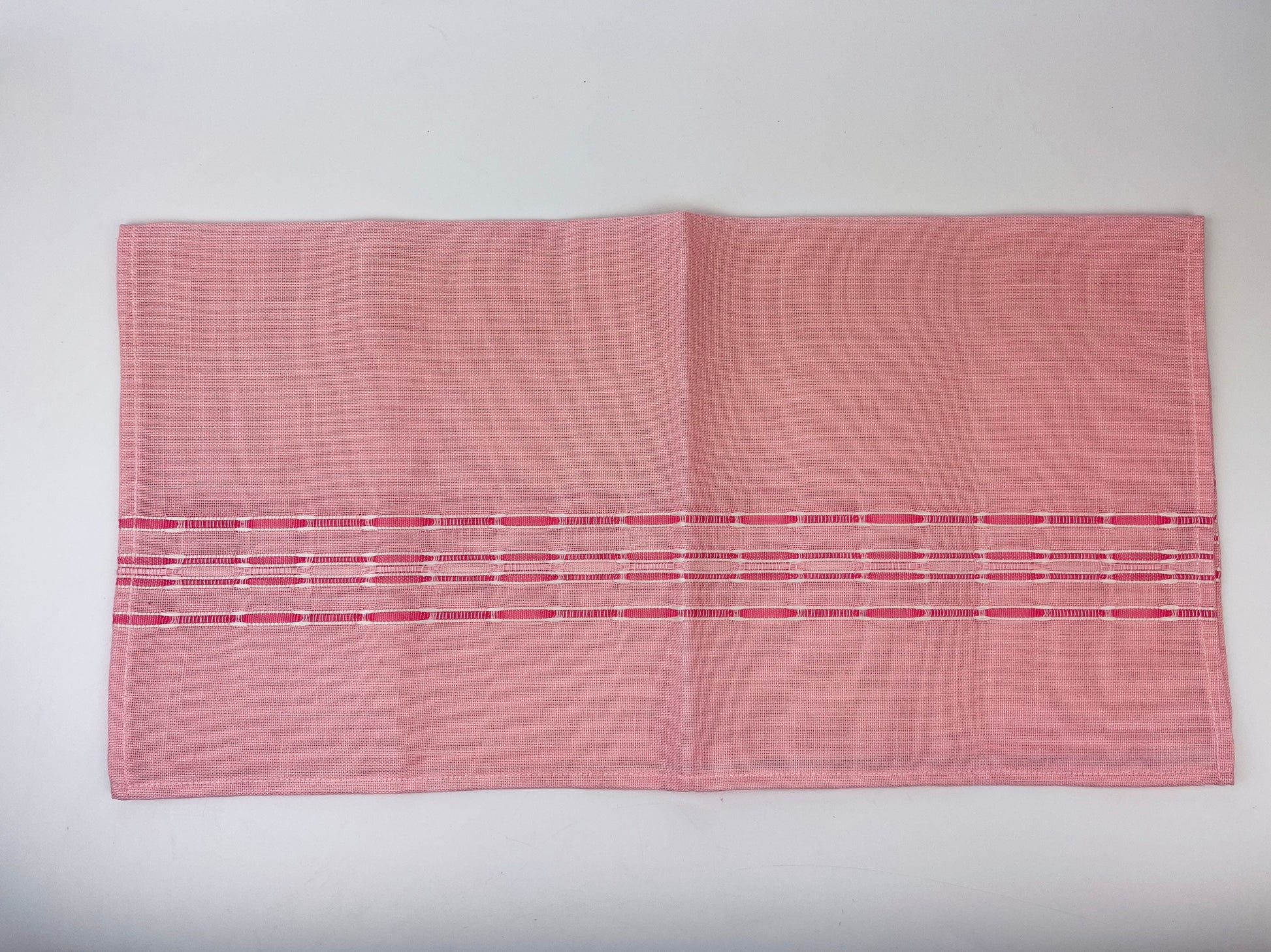 Product image for 'vintage sears roebuck co pink white square placemats set of four 4 harmony house made new old stock nos' (view 63c545)