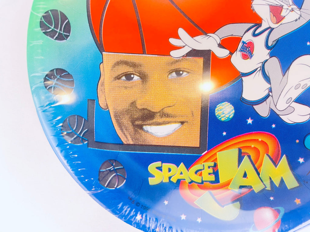 Product image for 'vintage space jam tune squad 7 dessert paper plates package of eight 8 new original sealed' (view ed5e8a)