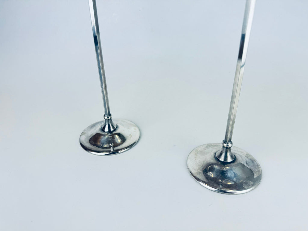 Product image for 'vintage silver plated italy quality wa mini small candlestick holders set of two 2' (view 32b2a9)