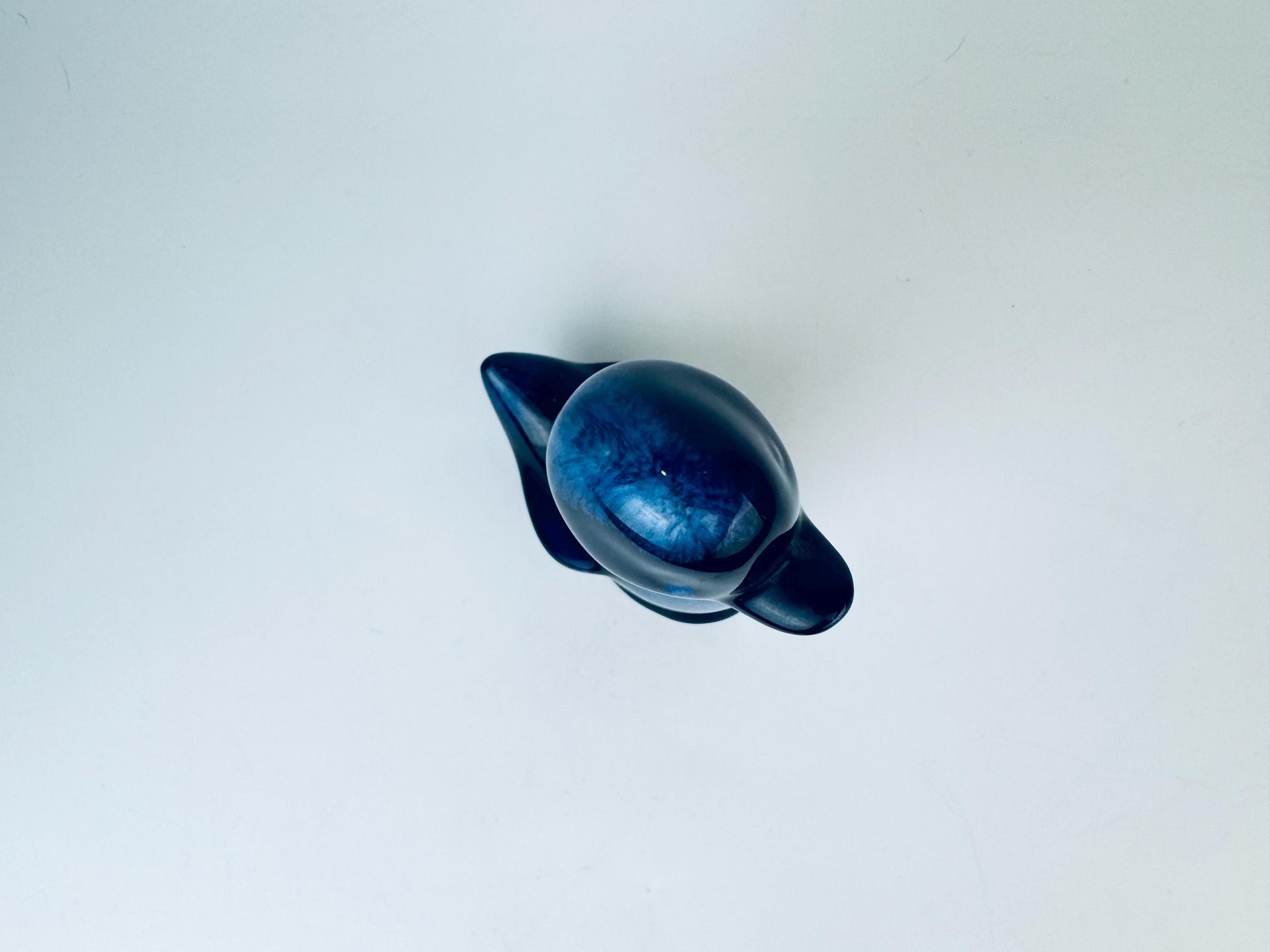 Product image for 'vintage blue drip glazed duck figurine blue mountain pottery bmp made in canada' (view 01a247)