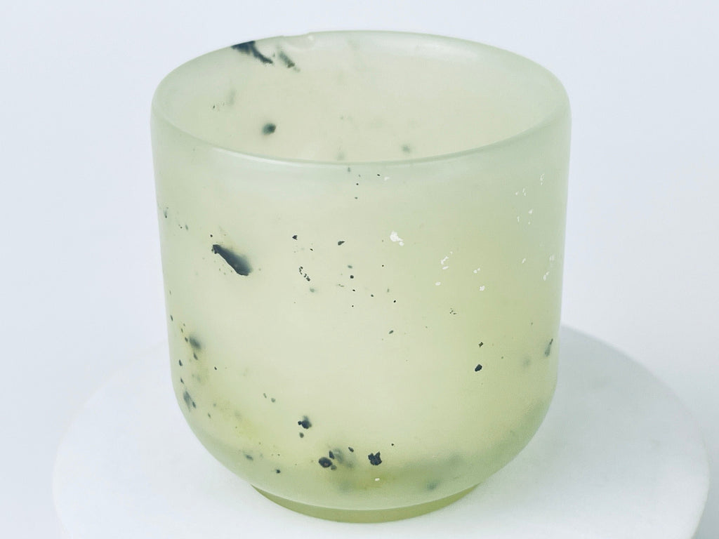 Product image for 'vintage antique chinese white jade stone wine tea cups set of two 2' (view 42c3b3)
