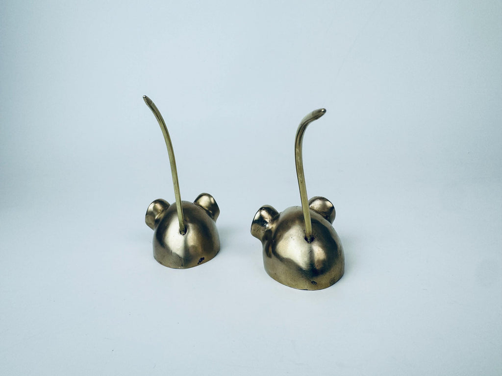 Product image for 'vintage brass mice jewellery holder set of two 2' (view 290169)