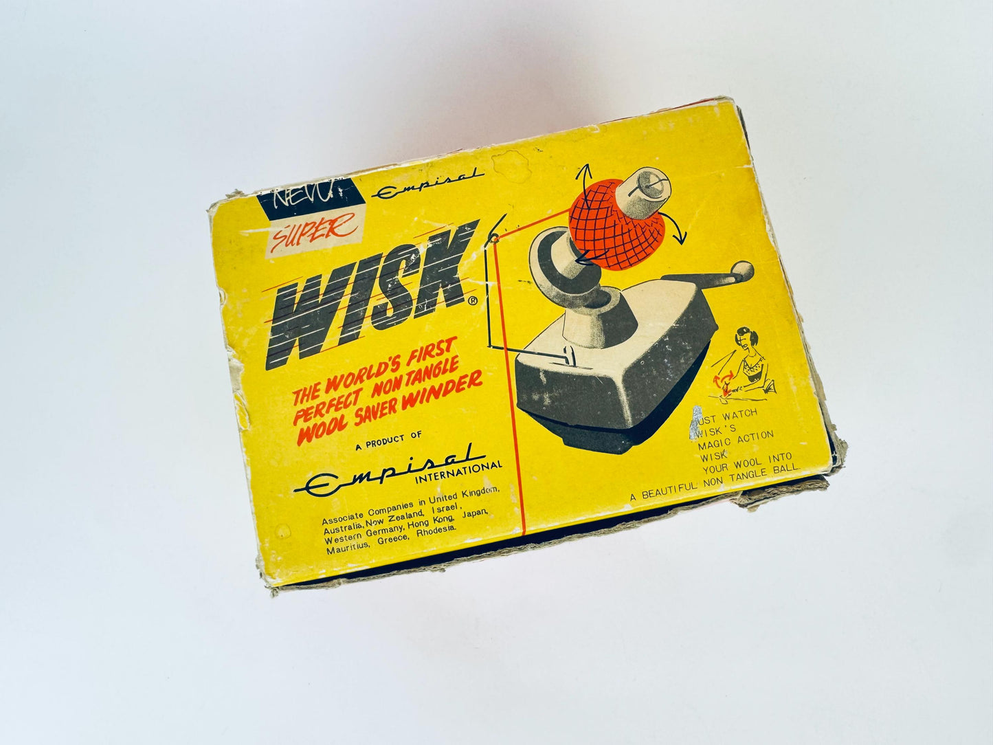 Product image for 'vintage empisal wisk wool winder tool' (view 61e140)