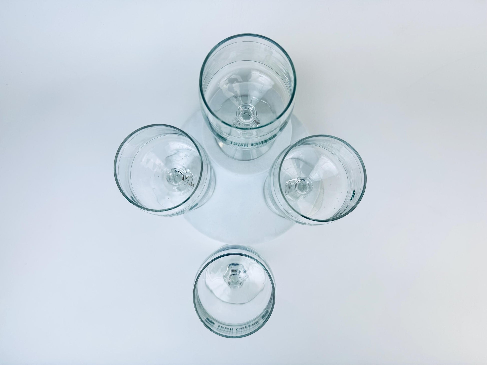 Product image for 'vintage irish coffee pedestal glasses goblets set of four 4' (view 72865f)