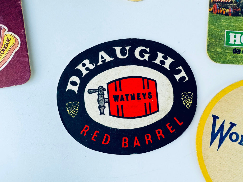 Product image for 'vintage english german beer bar coasters beer cocktail mat sold separately' (view cae0ad)