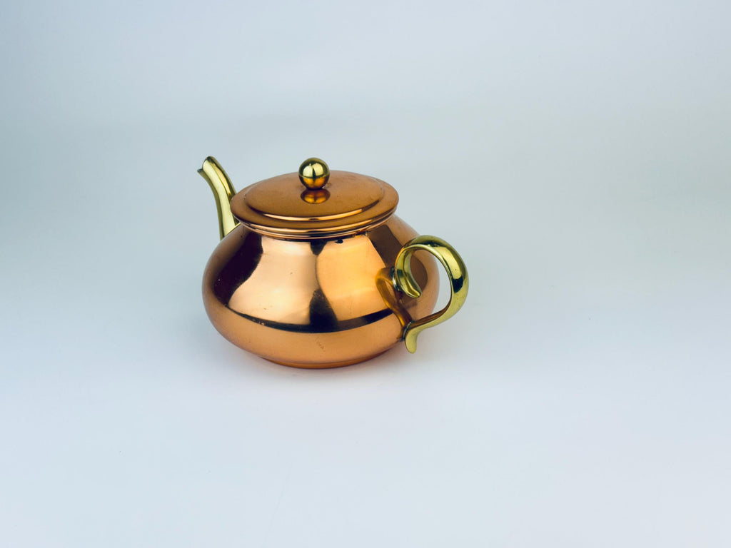 Product image for 'vintage tagus copper brass small teapot made in portugal' (view d824b1)