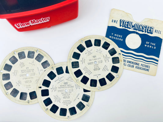 Product image for 'vintage view master reel salt lake city ut bryce canyon mormon tabernacle sold individually' (view e7e01a)