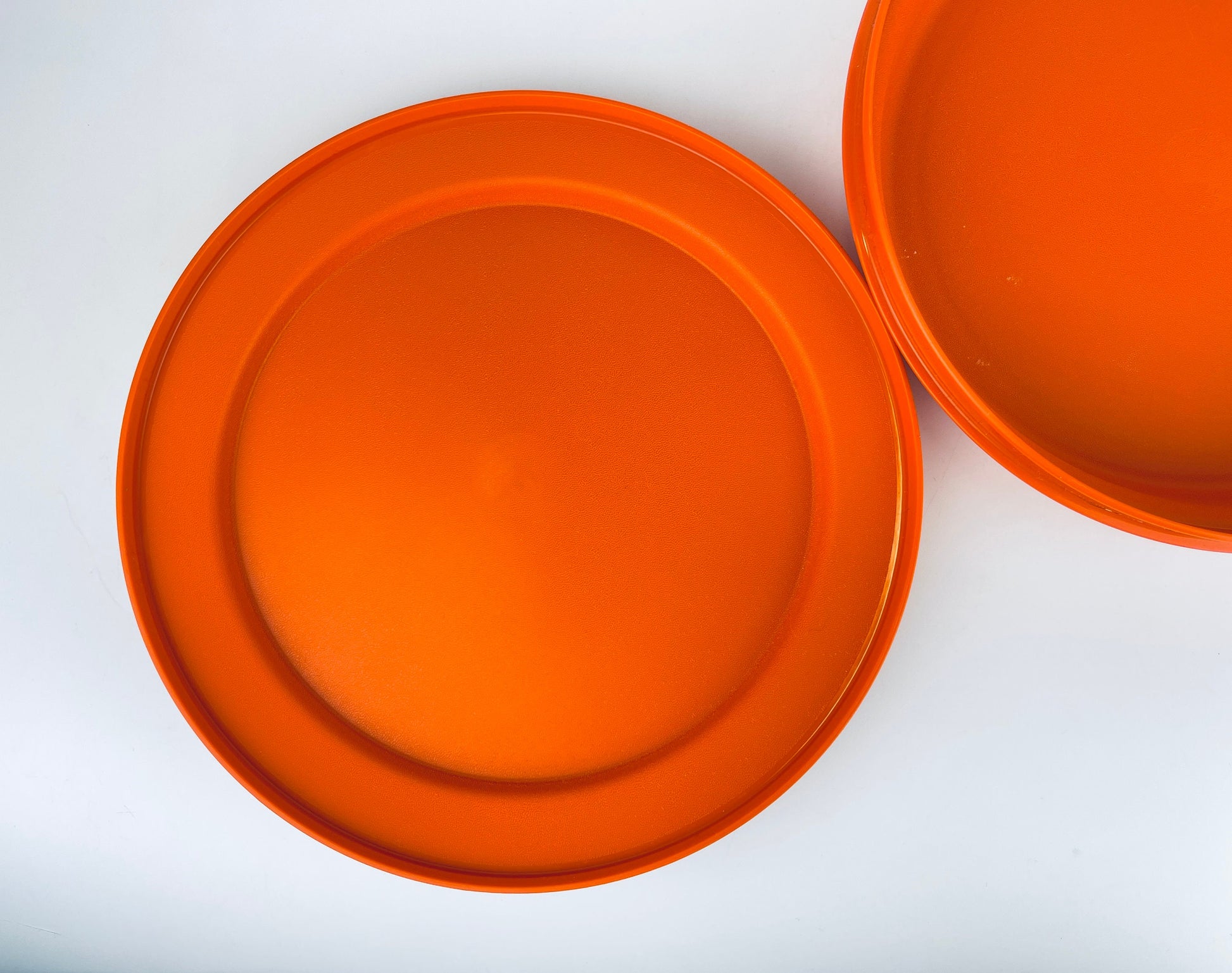Product image for 'vintage plastic tupperware containers harvest orange yellow avocado green made in canada sold separately' (view d840ed)