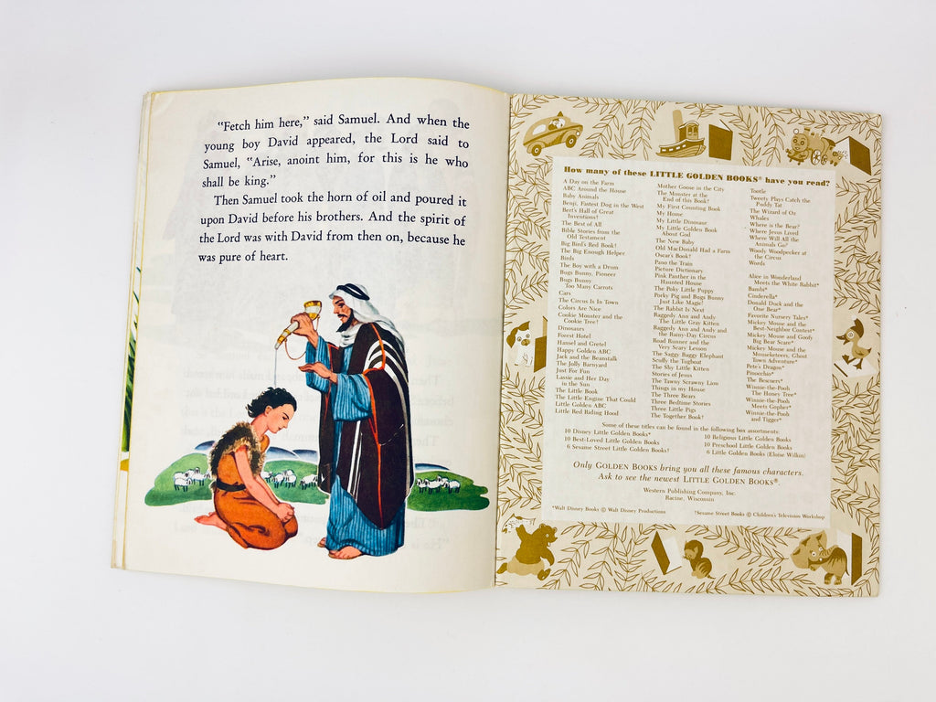 Product image for 'vintage little golden book bible stories for children timeless christian keepsake sold separately' (view 010415)