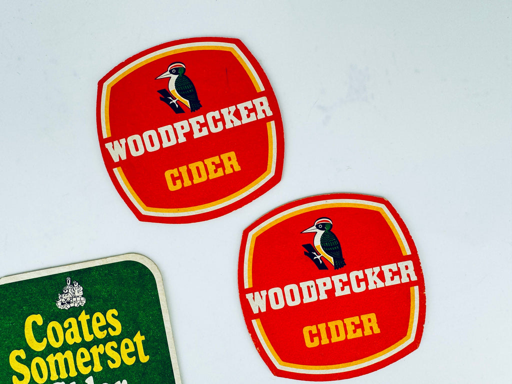 Product image for 'vintage english cider fruit juice coasters beer cocktail mat sold separately' (view 0fc82c)