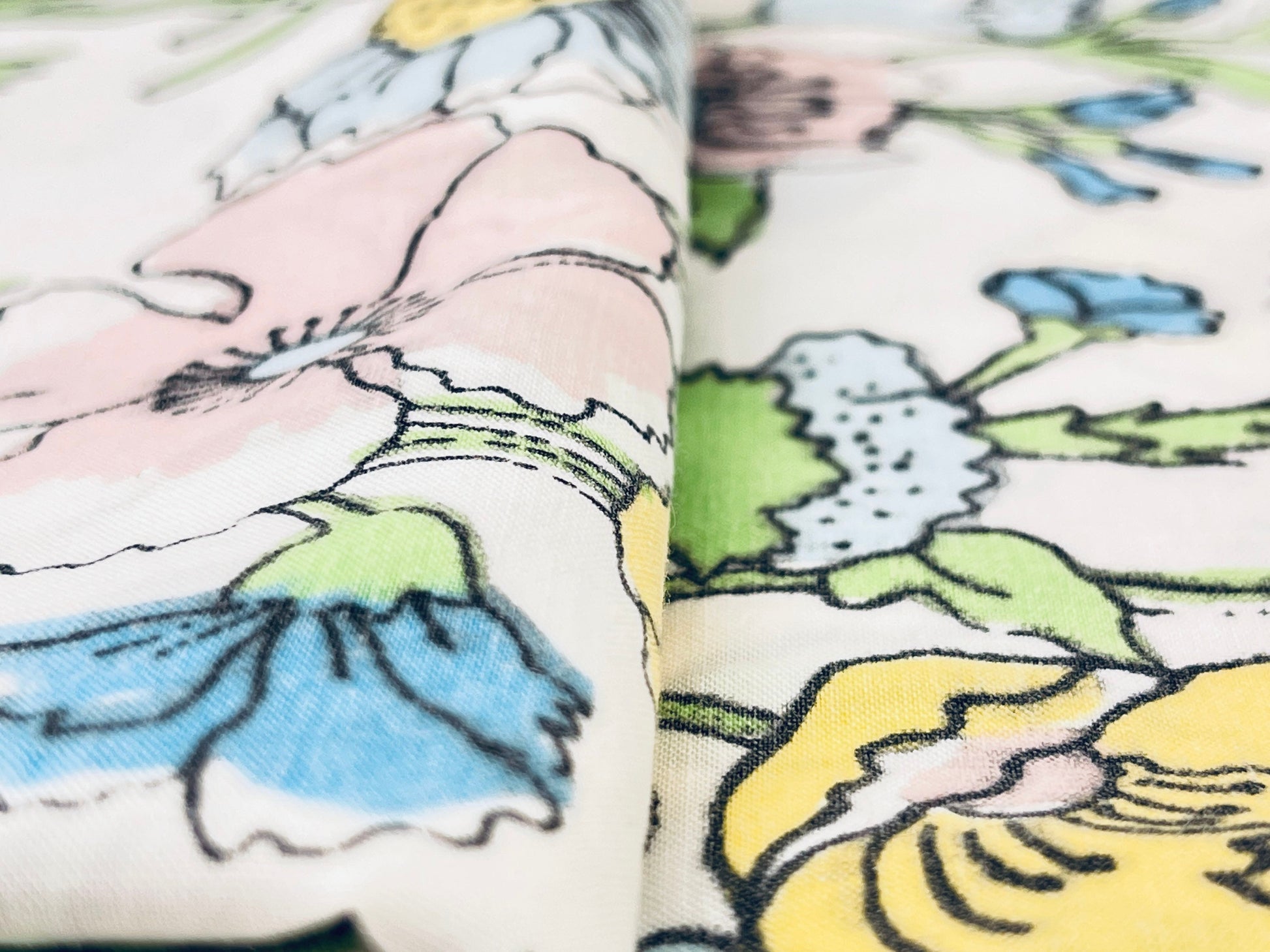 Product image for 'vintage spring mills king pillow cases perma prest sears roebuck co set of two 2 50 50 cotton polyester blend made in usa' (view 6a6ec0)